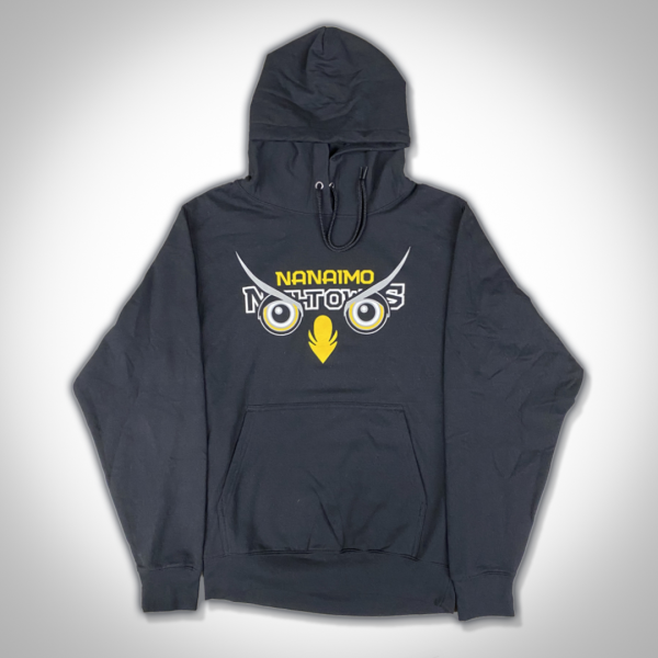 black owl eyes hoodie