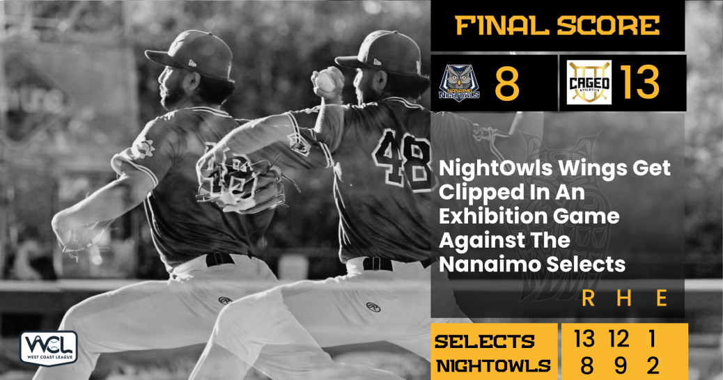 NightOwls Wings Get Clipped In An Exhibition Game Against The Nanaimo Selects
