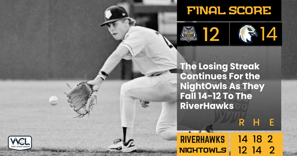 The Losing Streak Continues For the NightOwls As They Fall 14-12 To The RiverHawks