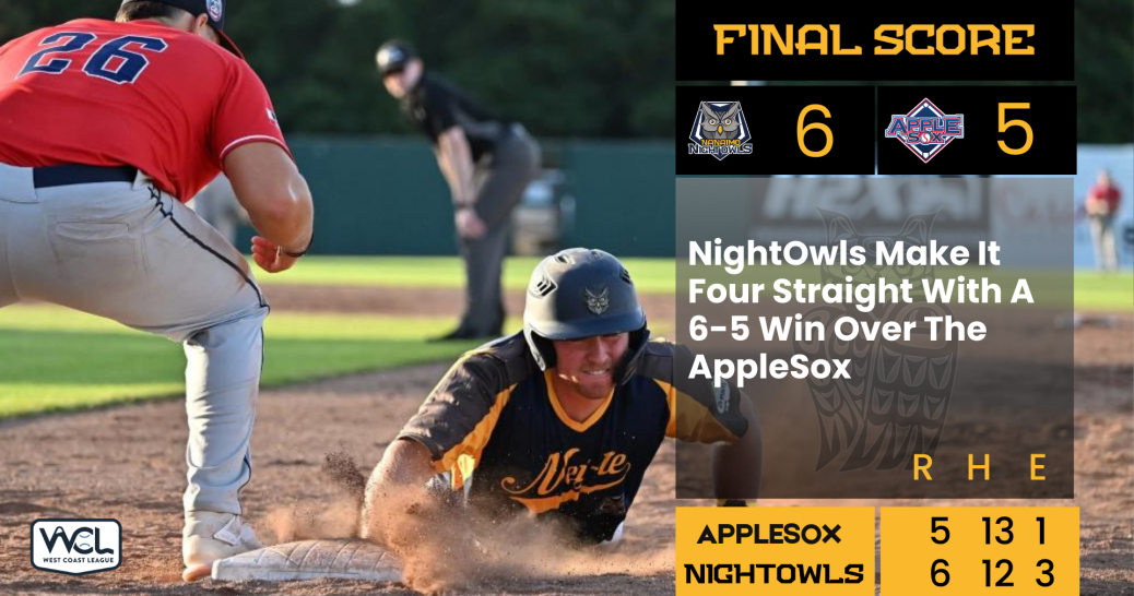 Nanaimo NightOwls vs Wenatchee AppleSox