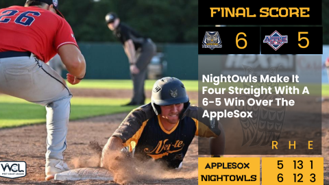 Nanaimo NightOwls vs Wenatchee AppleSox